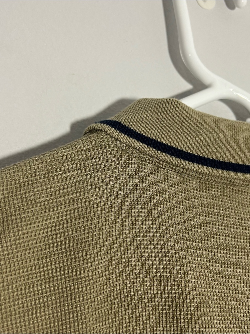 Vintage Aruba One Happy Island Olive Green Short Sleeve Polo Shirt Mens Large - Picture 6 of 6